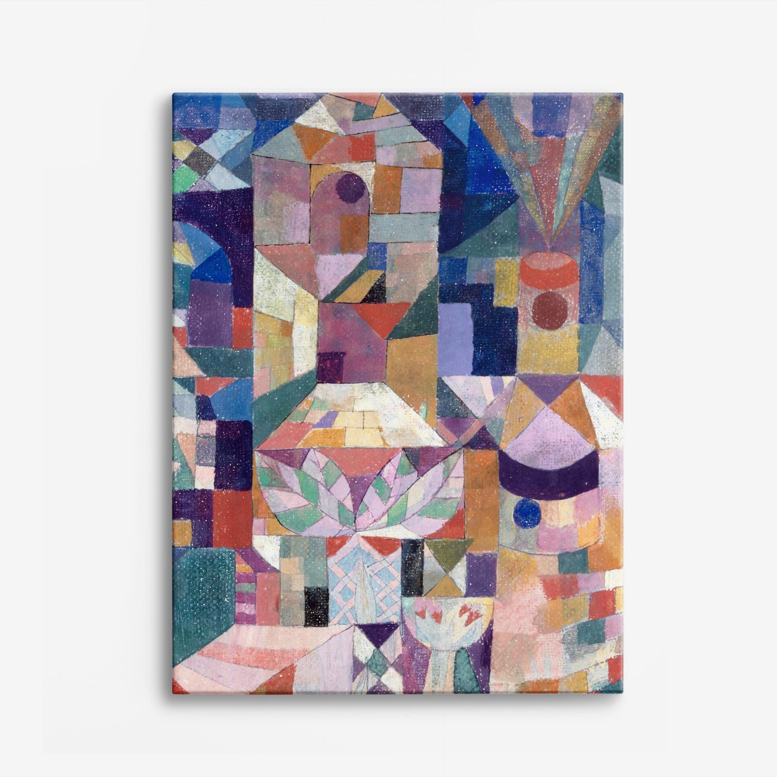 Castle and Sun Canvas