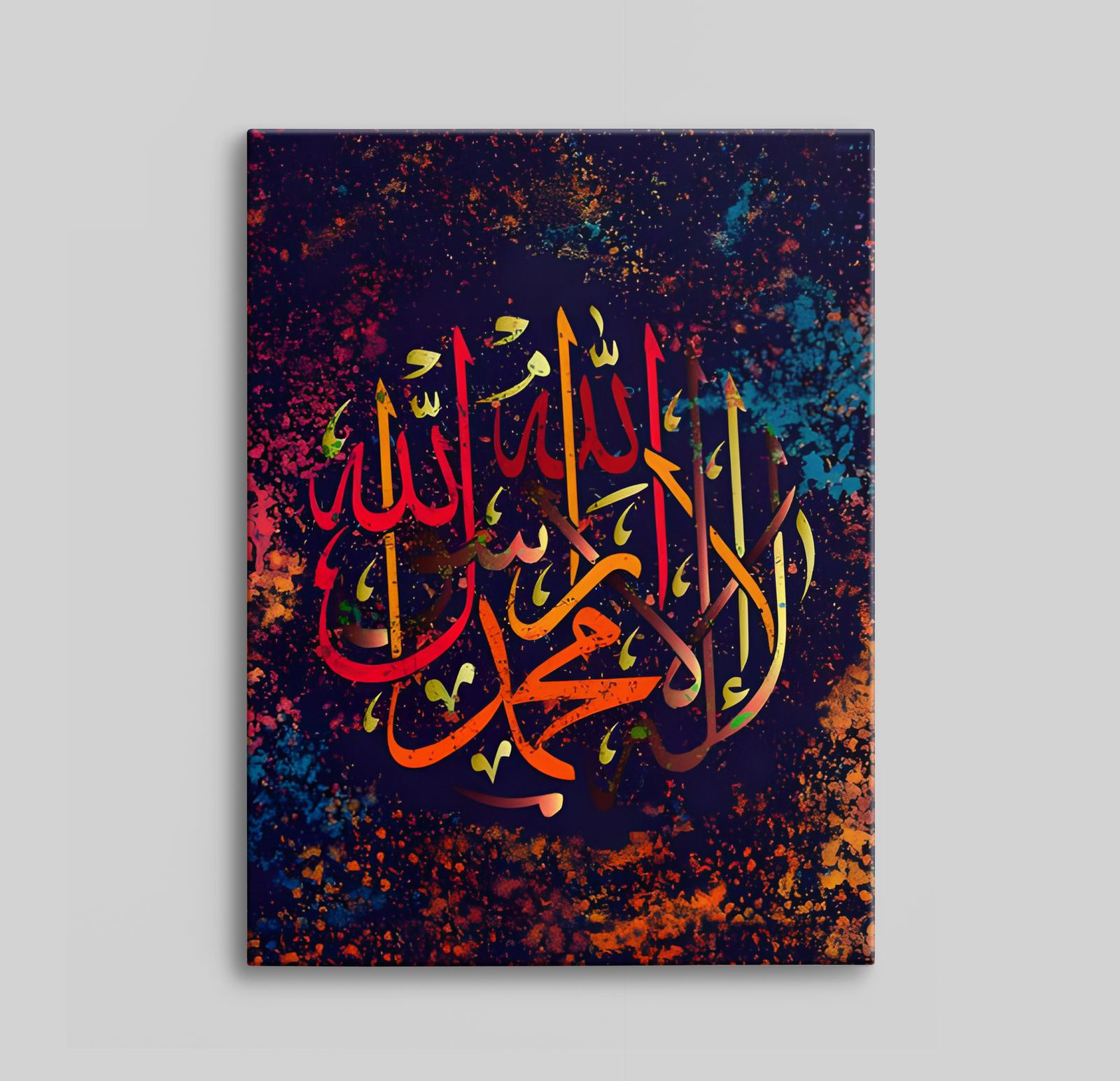 Kleurrig Kalligrafie Doek