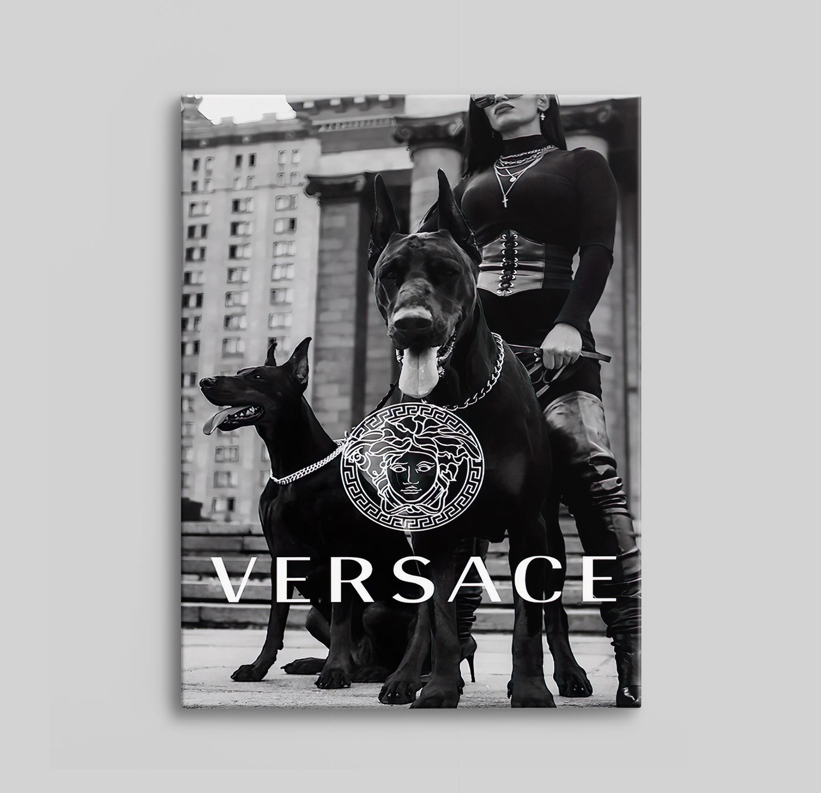 Versace stijl canvasposter