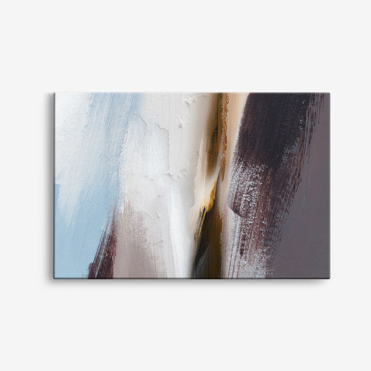 Abstracte Penseelstreken Canvas