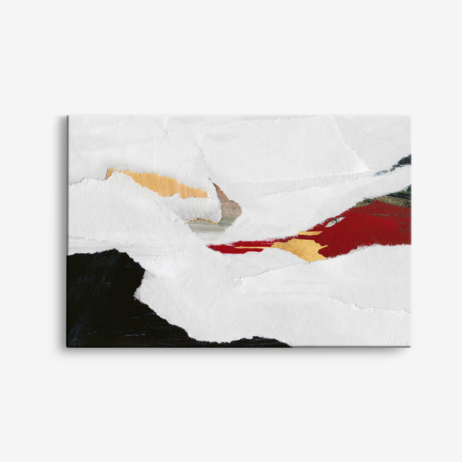 Abstracte Getextureerde Canvas Kunst