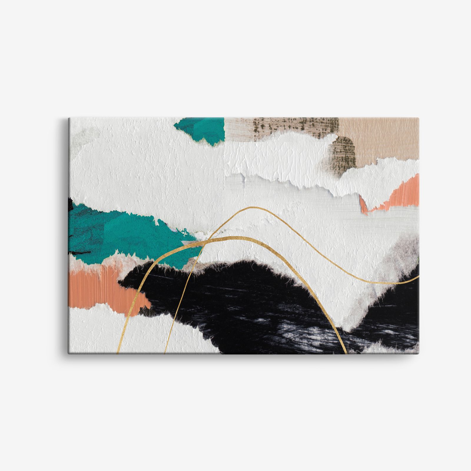 Abstract Canvas Kunst - Set of 1