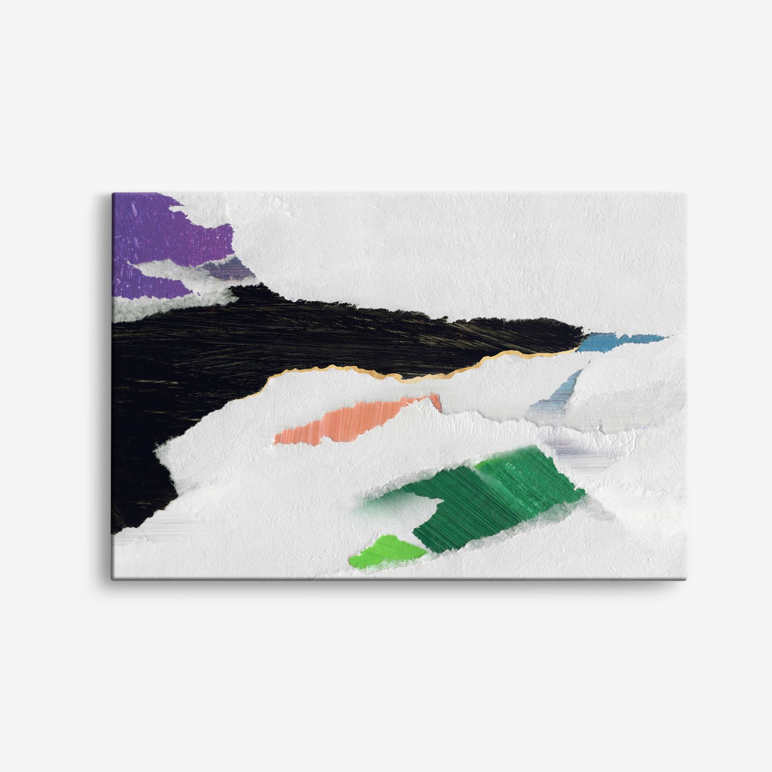 Abstracte kunst op canvas
