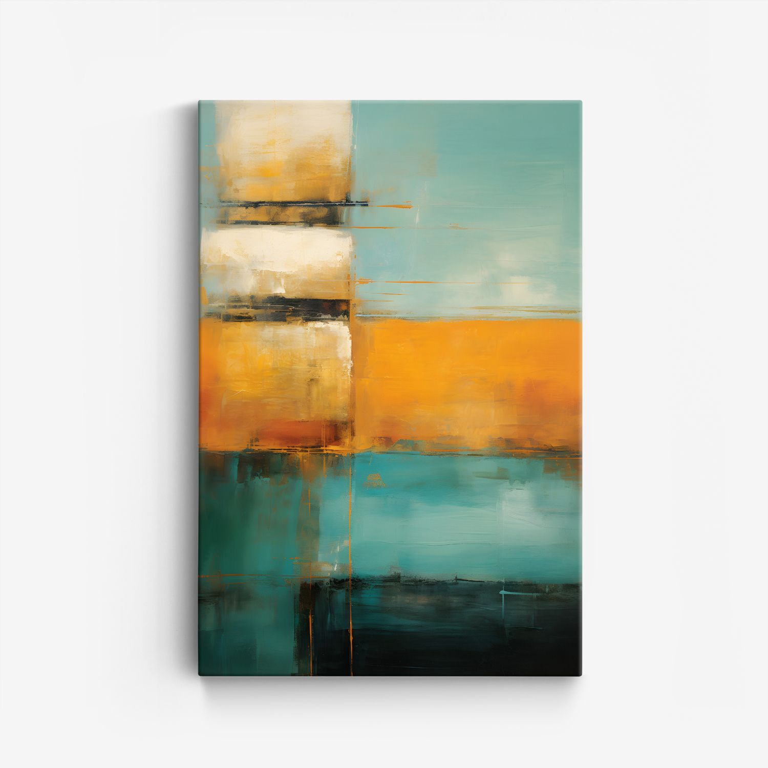 Abstract Artistiek Canvas