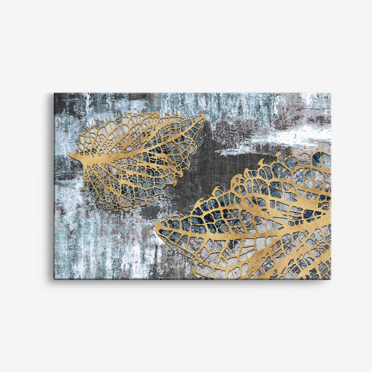Gouden Bladeren Canvas Kunst