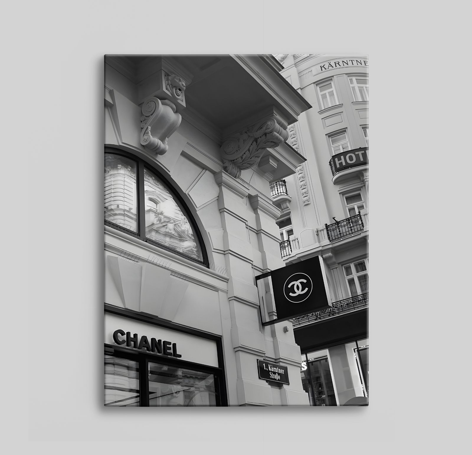 Chanel Architectonisch Canvas