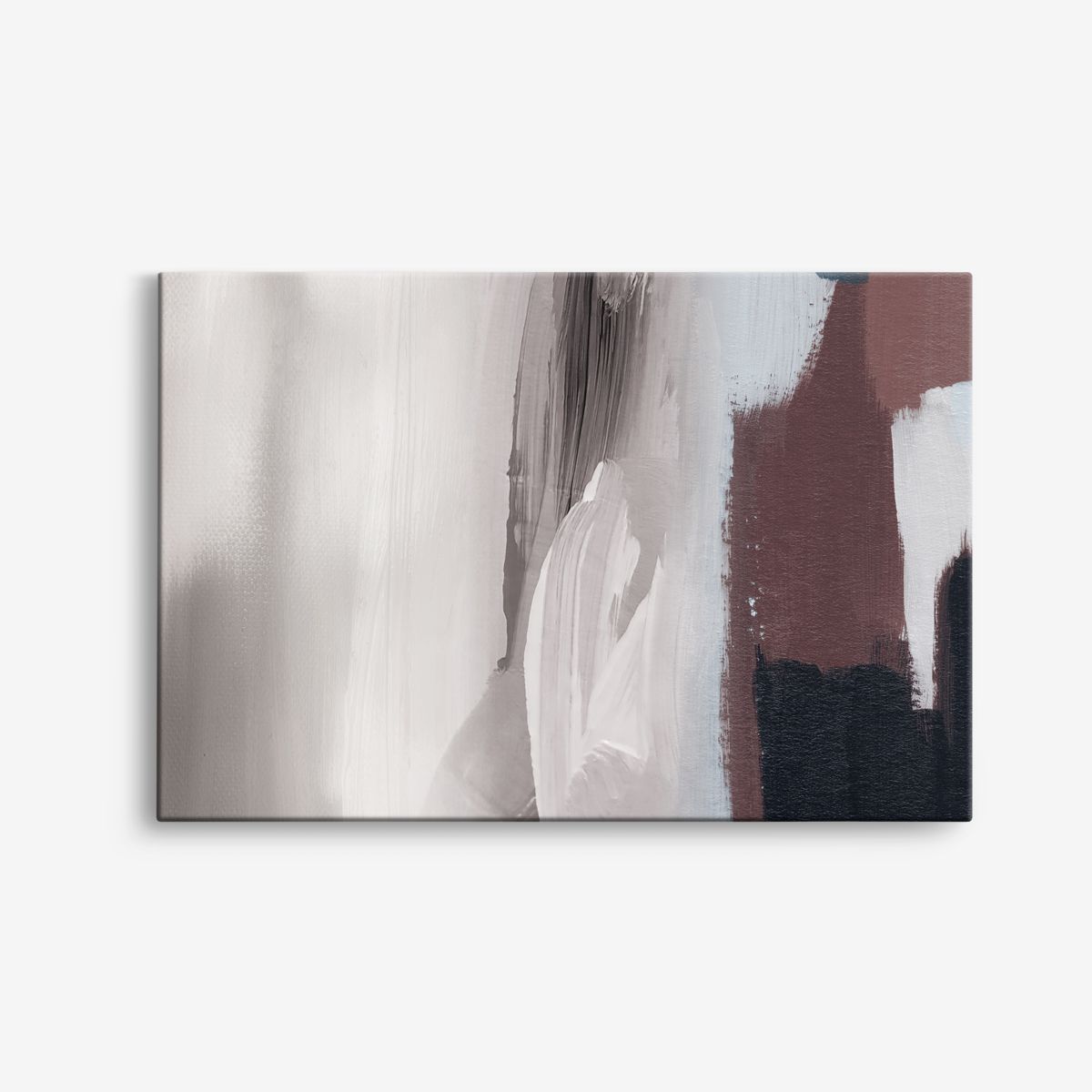 Abstracte Penseelstreken Canvas