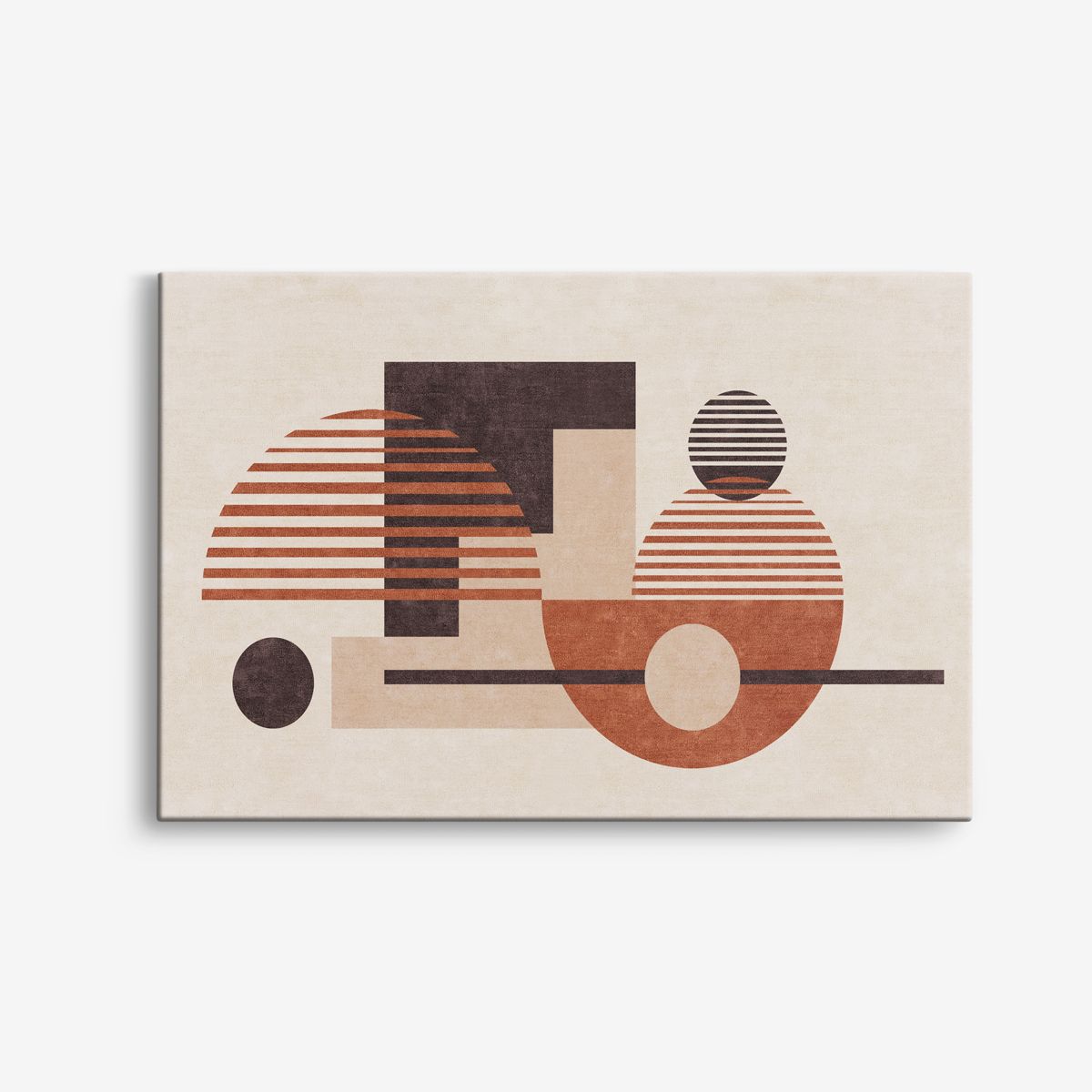 Abstract Geometrisch Canvas Kunstwerk