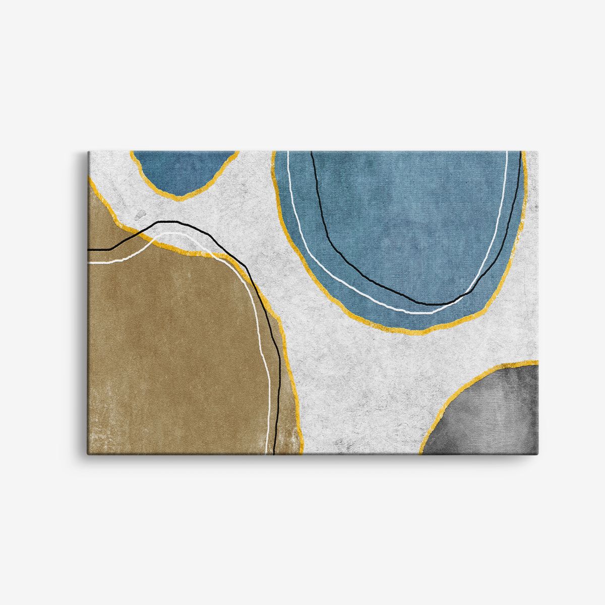 Abstract Canvas Kunst - Set van 1