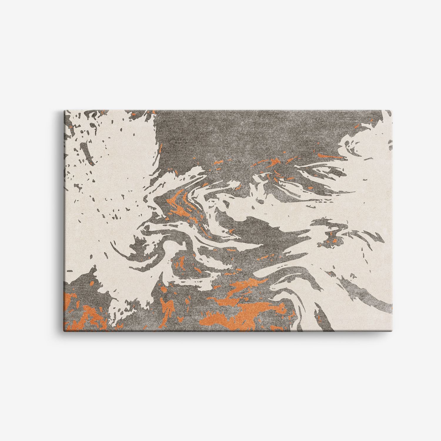 Abstracte Werveling Canvas