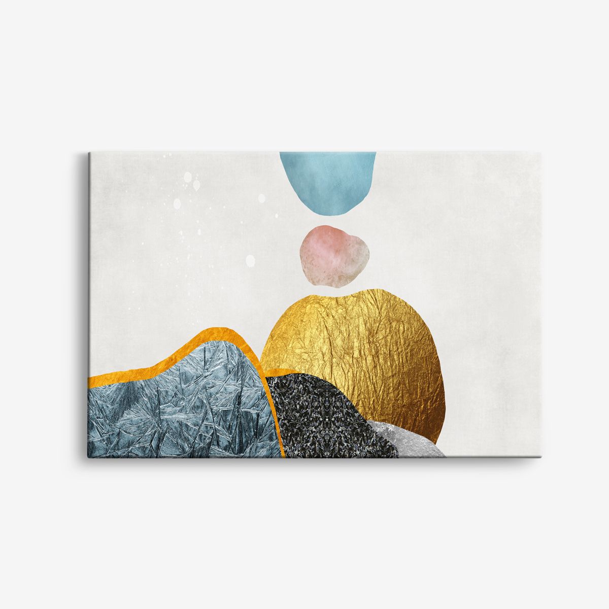 Abstracte Vormen Canvas Kunst