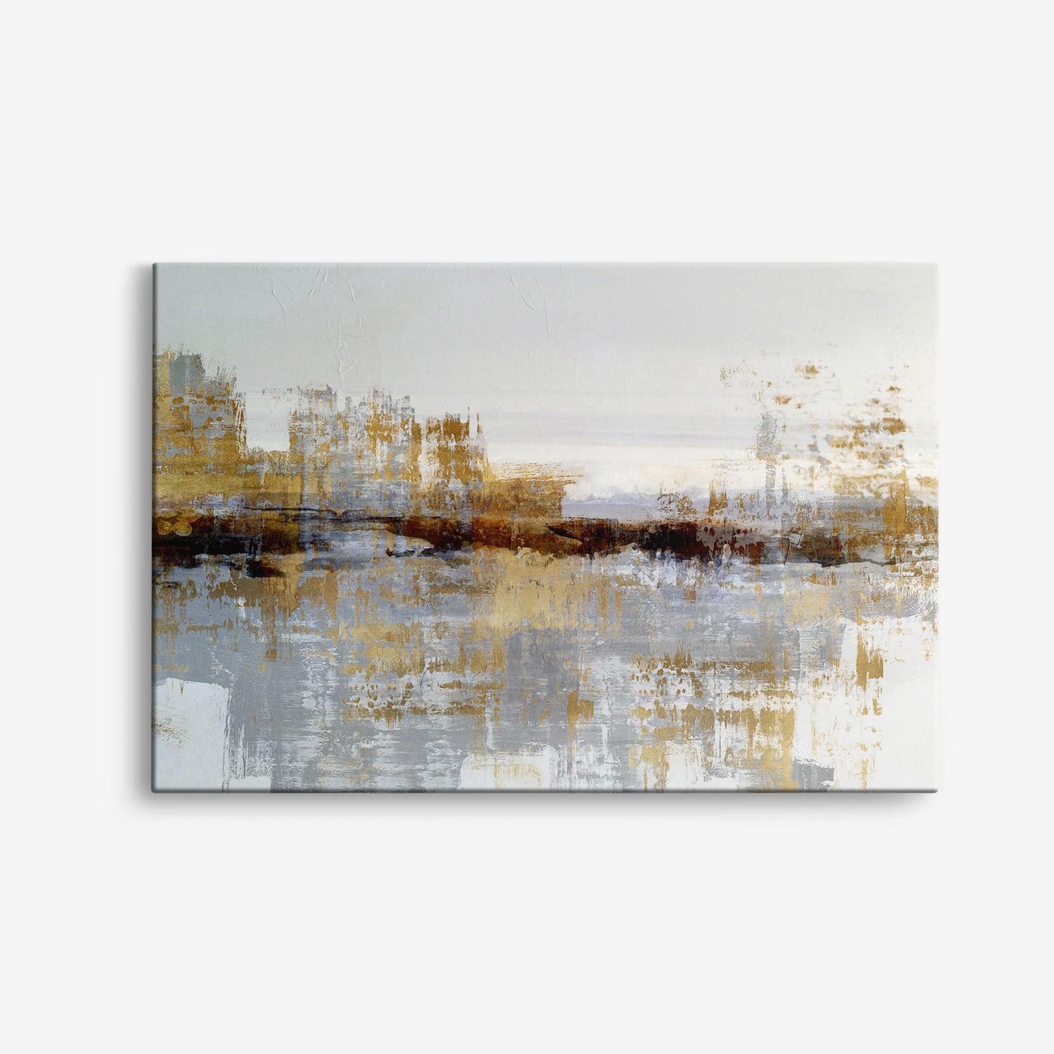 Abstract Landschap Canvas