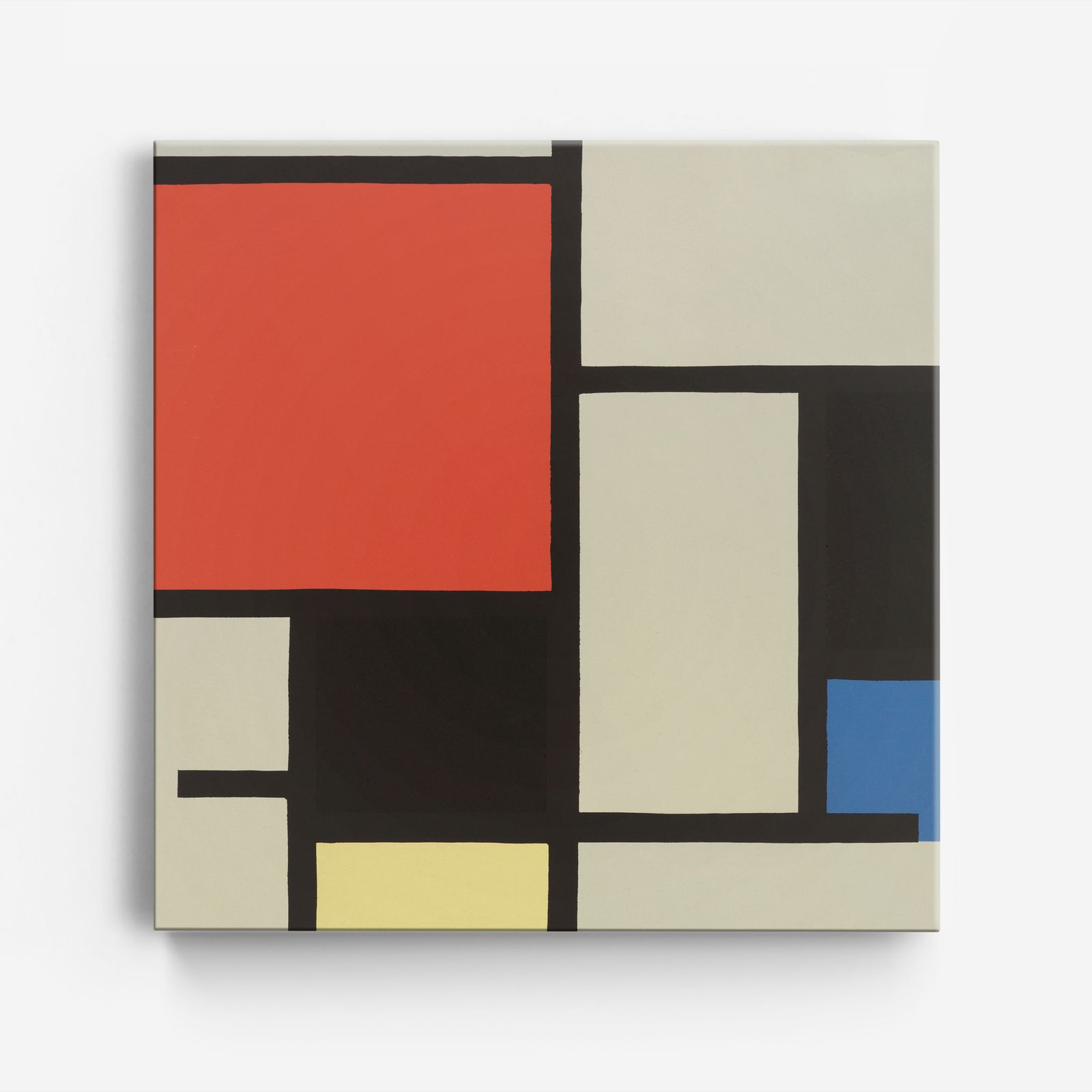 Abstracte Kunst Canvas - Set van 1