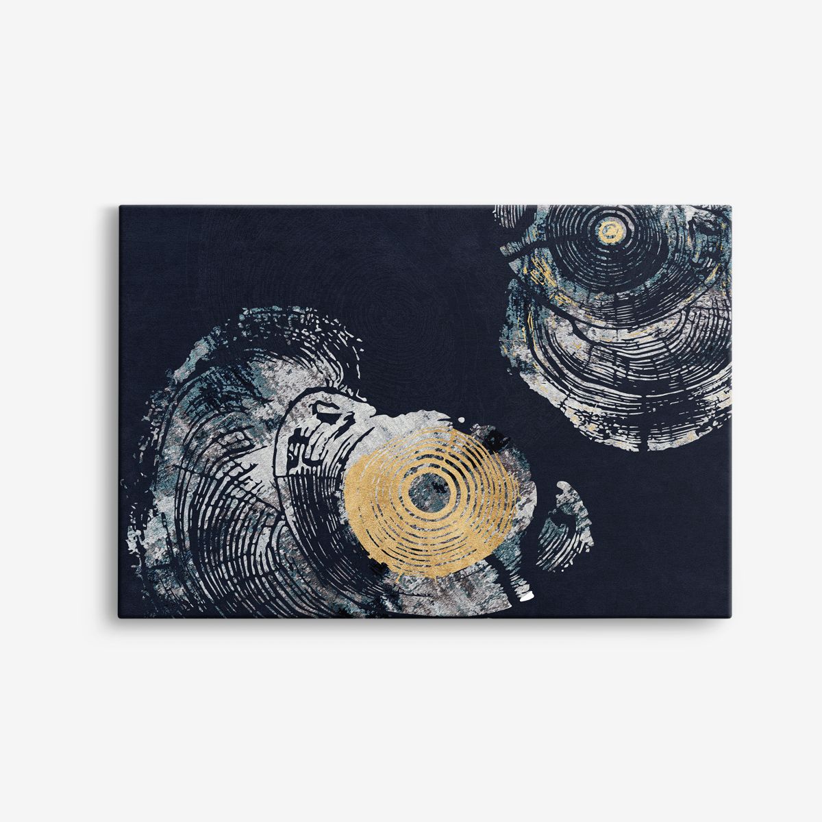Abstract Boomringen Canvas