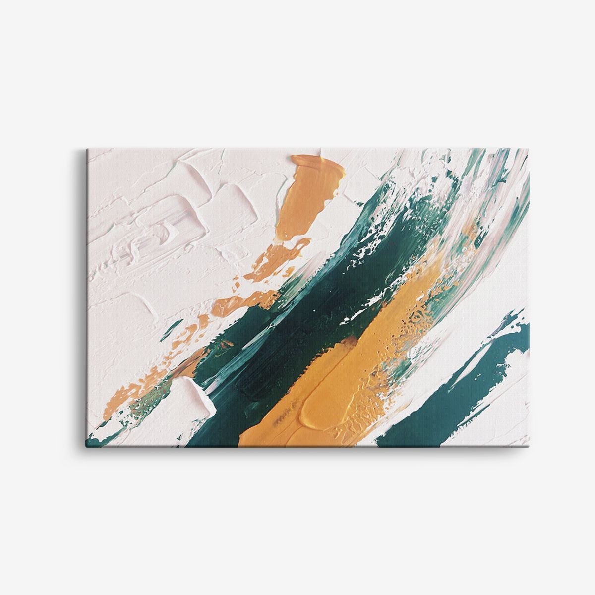 Abstracte Penseelstreek Canvas