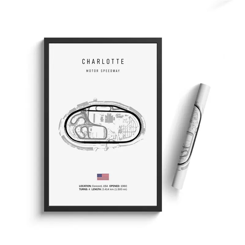 Poster - CHARLOTTE / MOTOR SPEEDWAY / 02