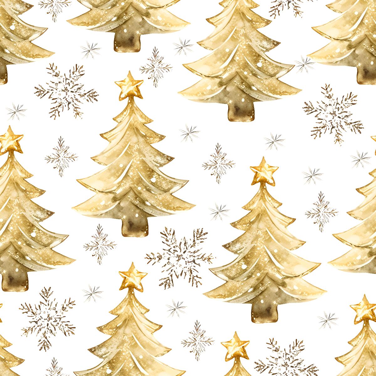 Gouden kerstboom contactpapier