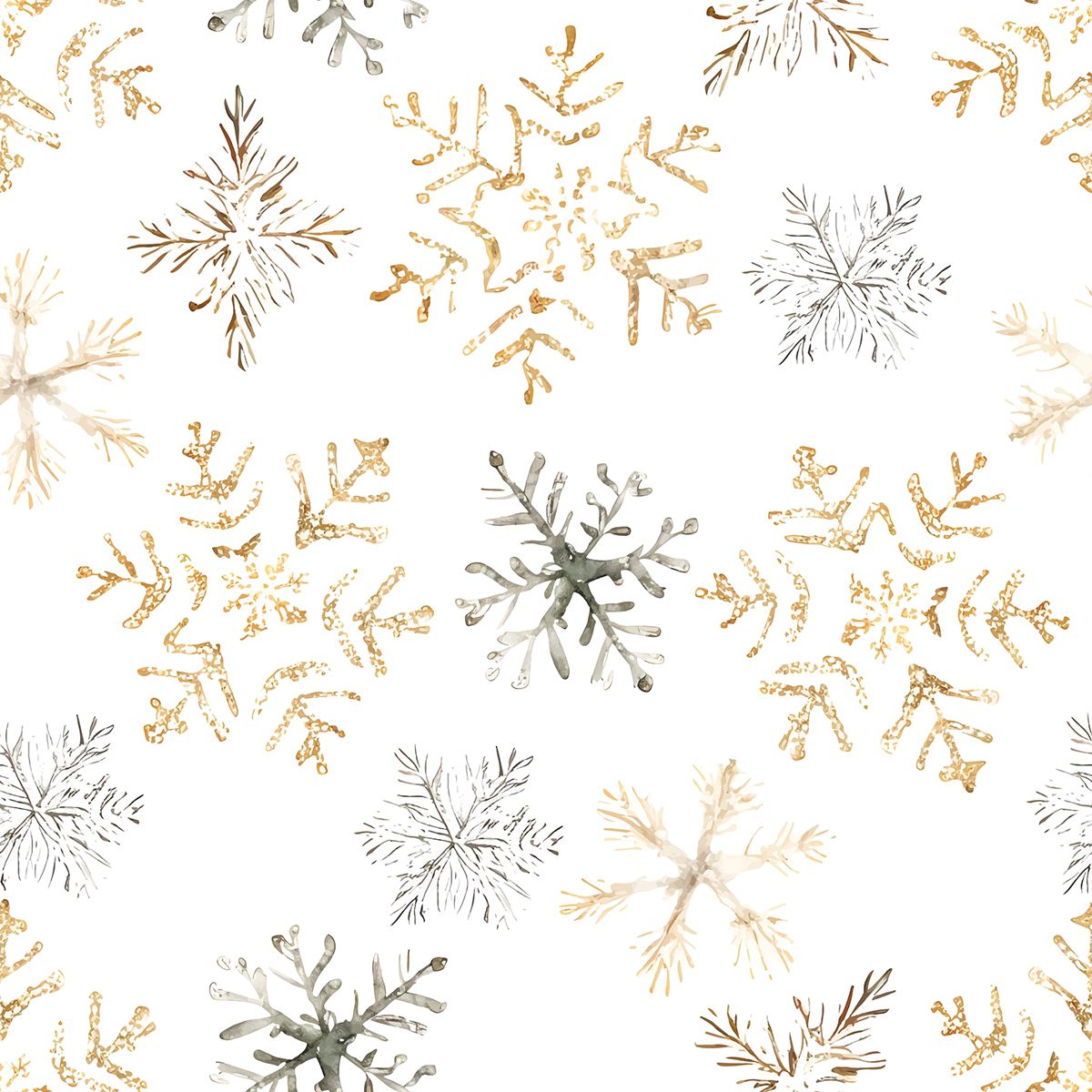 Sneeuwvlok Patroon Contact Papier
