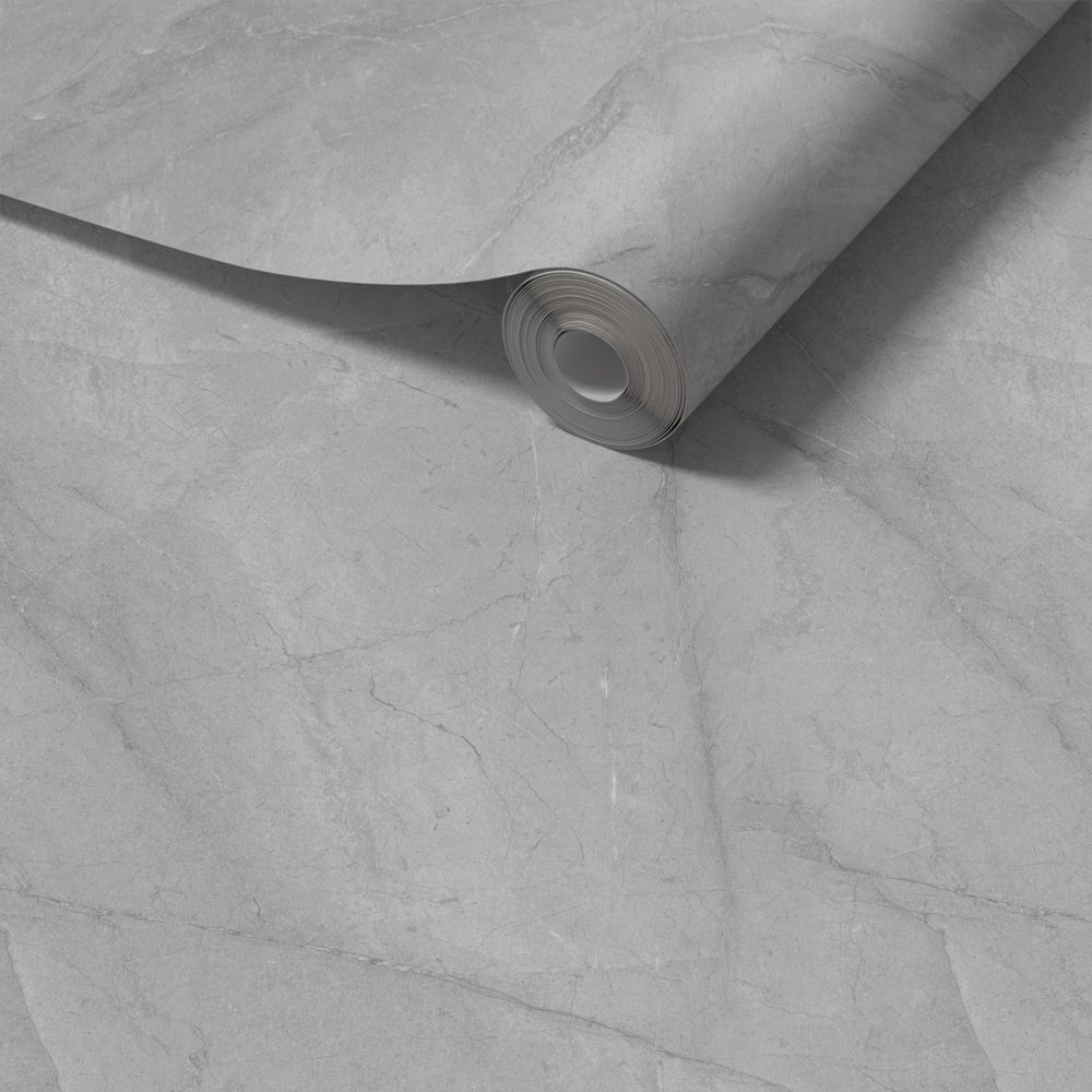 Elegante Grijze Marmer Contactpapier