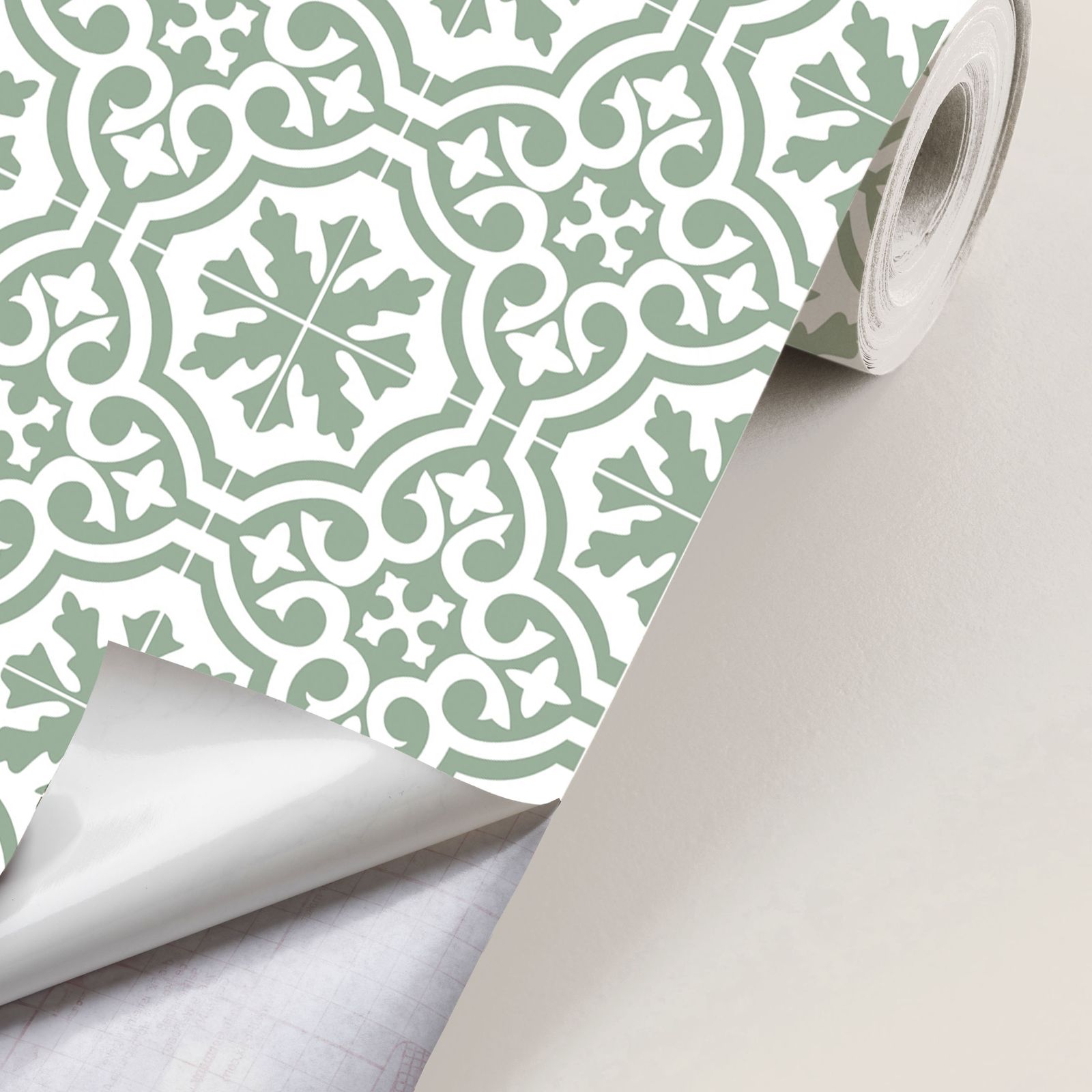 Contact Paper - Vintage Floral / Peel and Stick