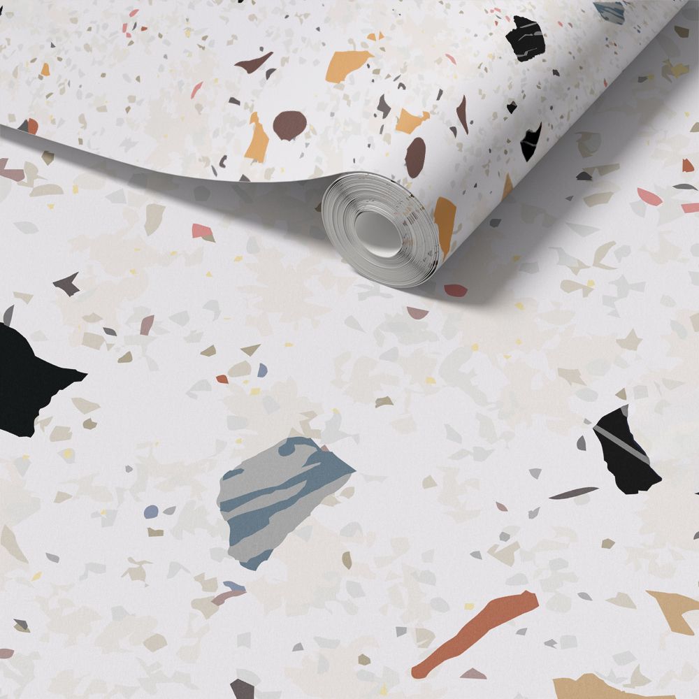 Terrazzo Patroon Contactpapier