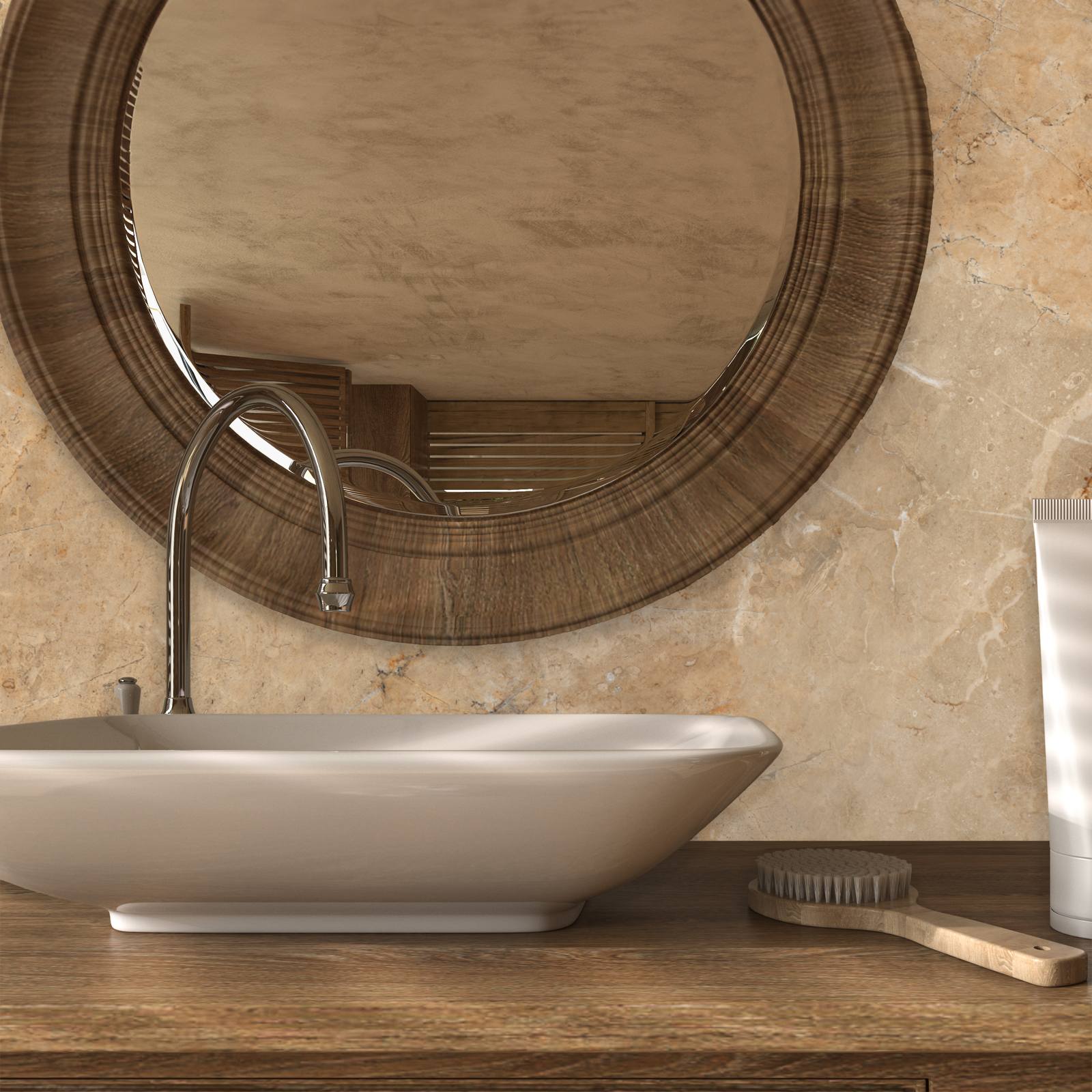 Natuurlijk Beige Marmer Contactpapier