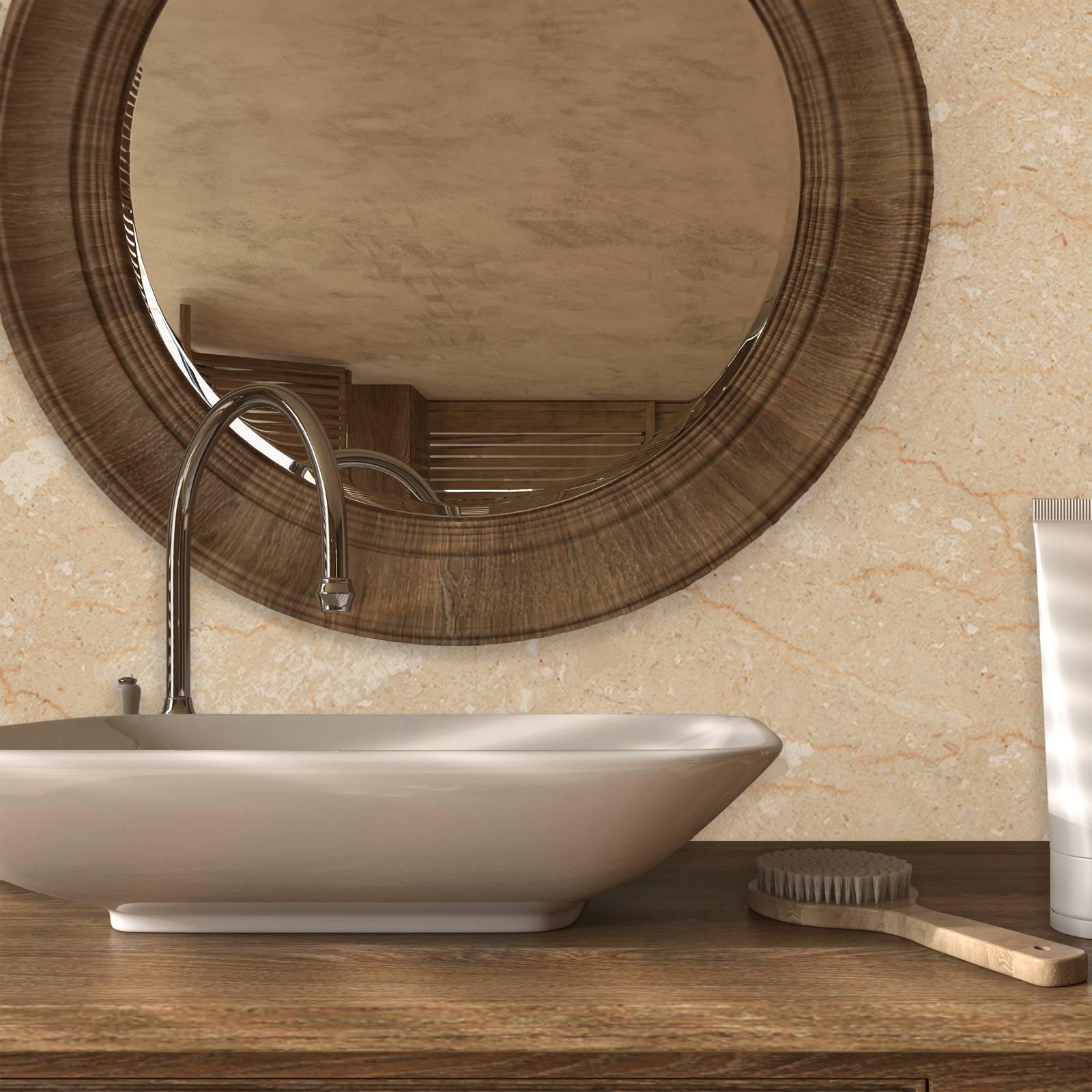 Elegante beige marmer contactpapier
