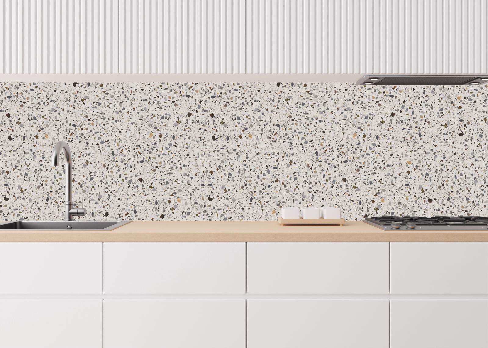 Terrazzo Patroon Contactpapier