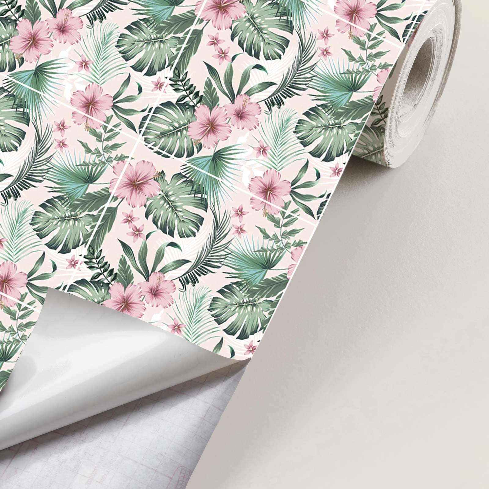 Contactpapier - Tropische Bloem / Peel and Stick