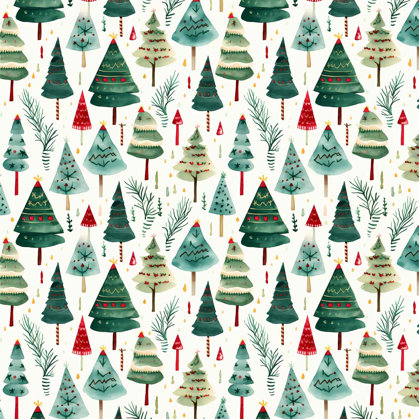 Feestelijke Bomen Contactpapier