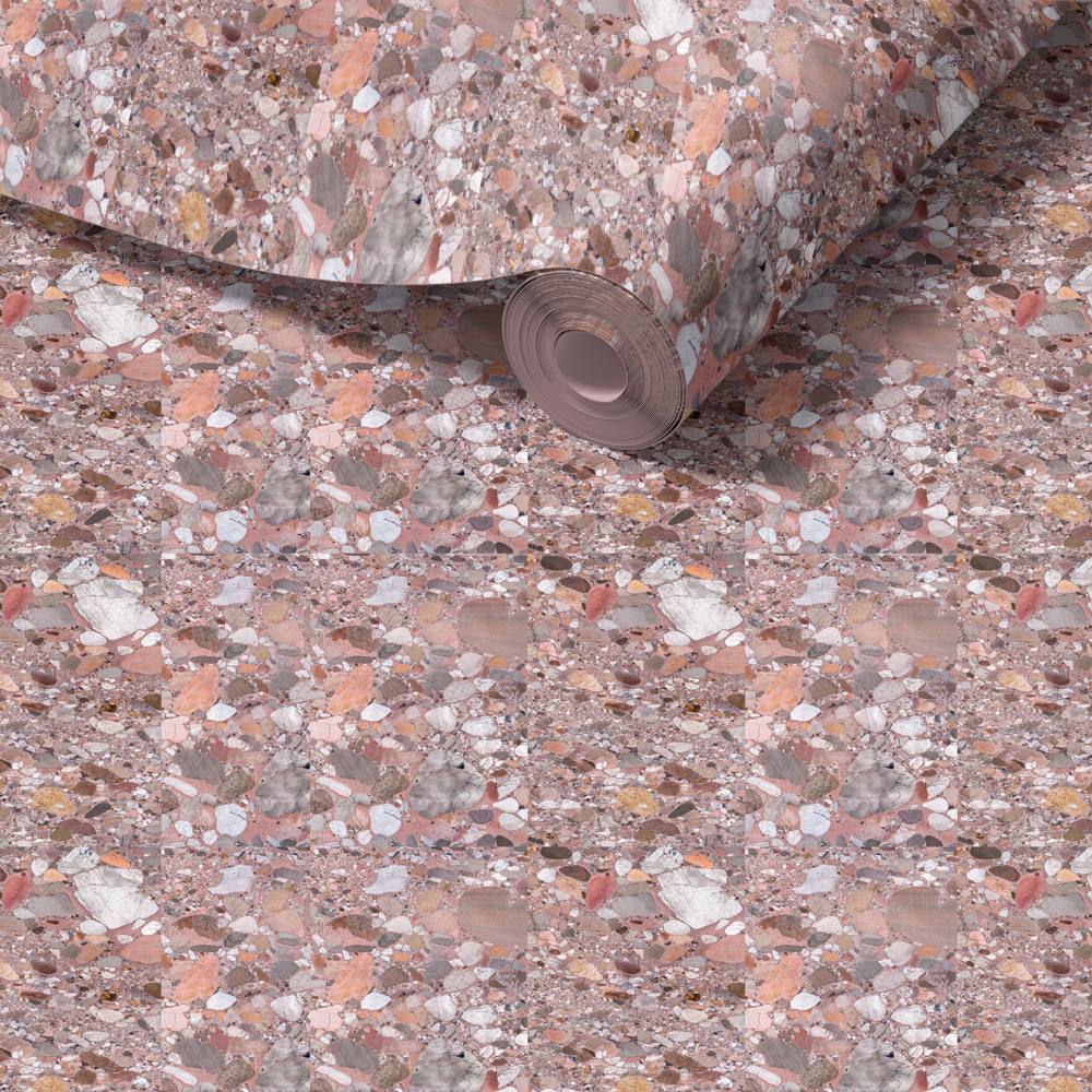 Terrazzo Patroon Contactpapier