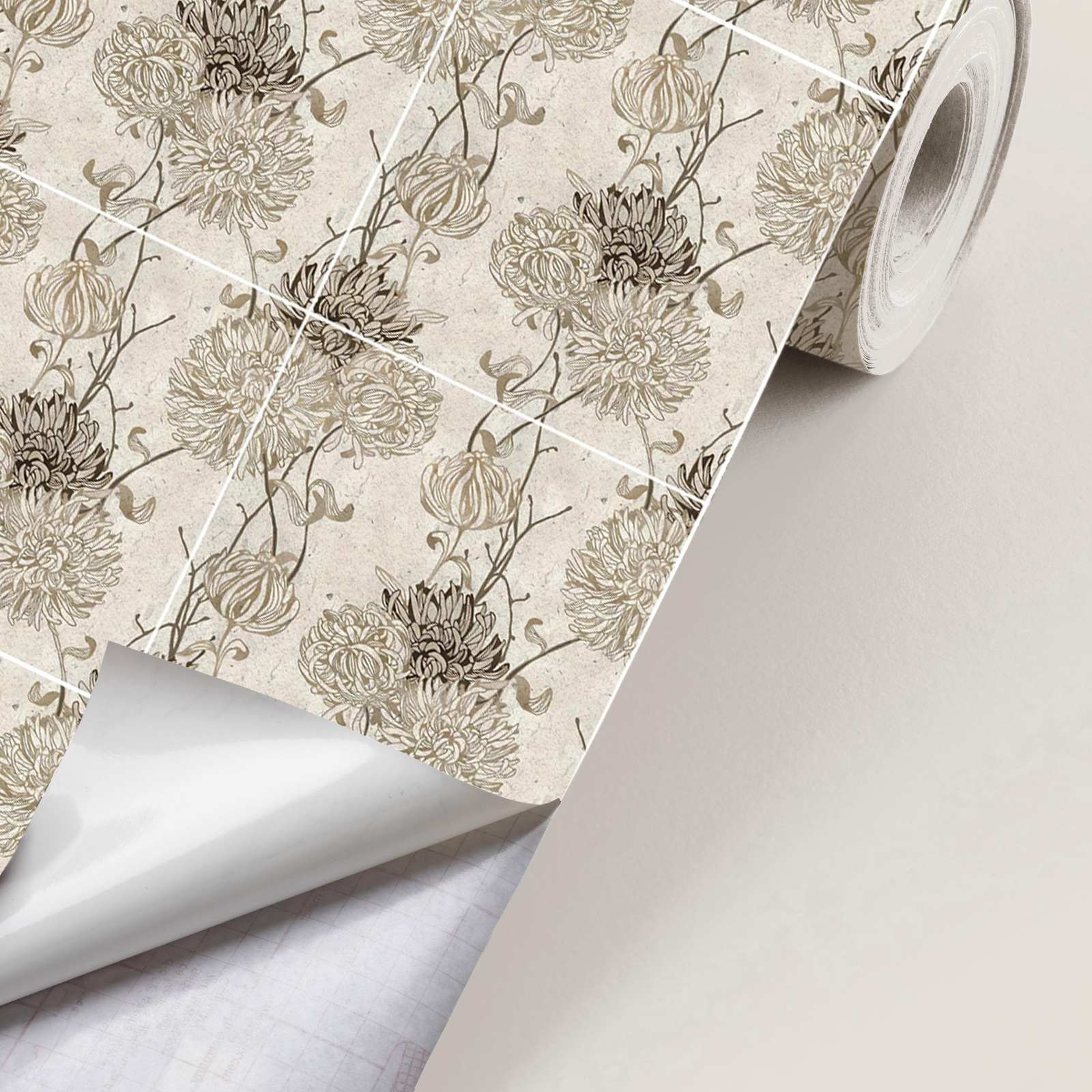 Contact Paper - Bloemrijke Elegant / Peel and Stick
