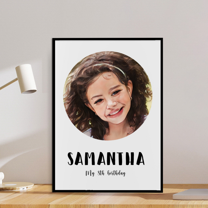 Custom Portrait Frame