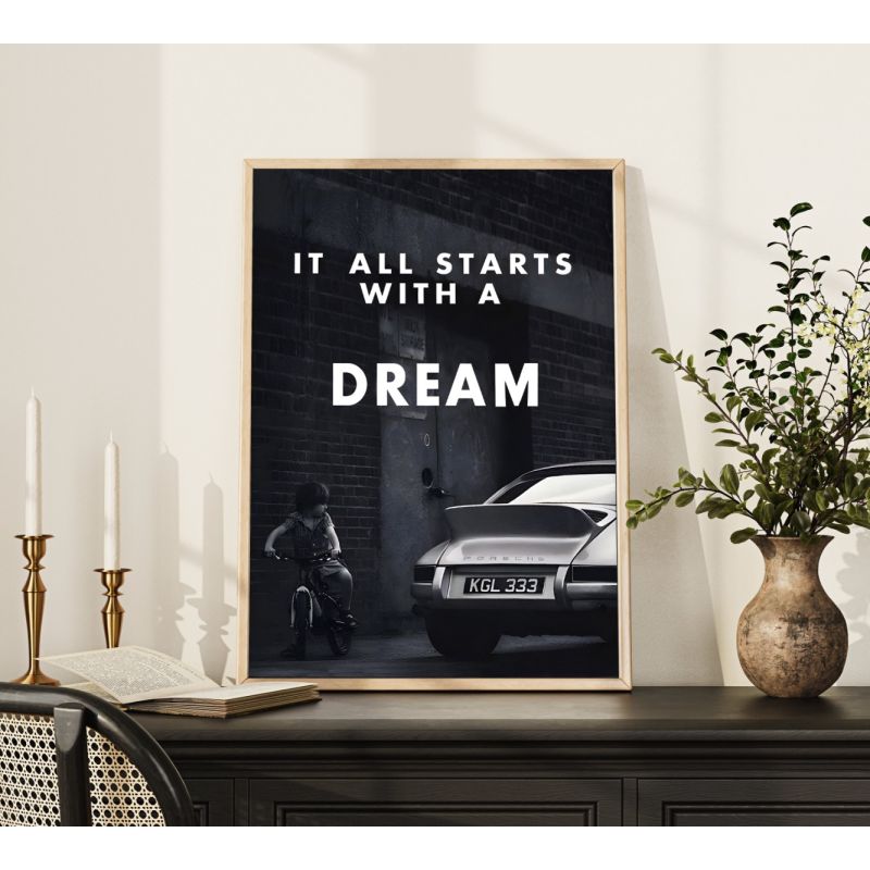 Poster – ITS ALL STARTS WITH A DREAM