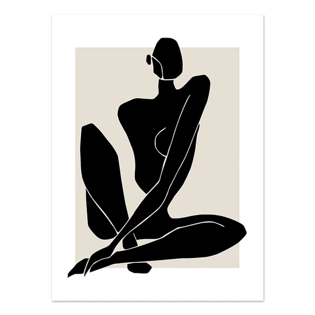 Poster - Abstracte Boho-Kunst aan de Muur / Patroon #12