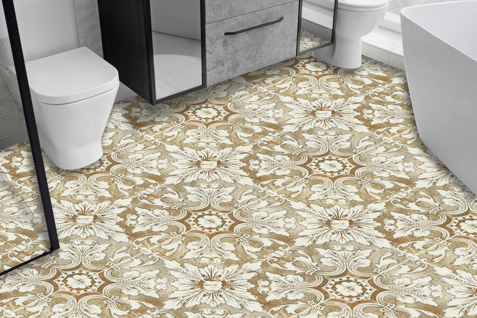 Vintage Ornate Design Vloertegels - 24 st