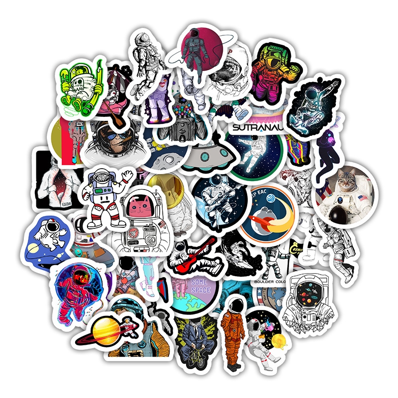 Stickers - Ruimte-thema / 50 stuks