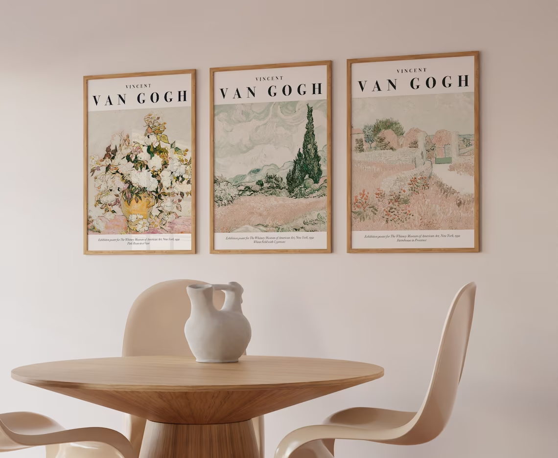 Affiches - Vincent Van Gogh / Set van 3