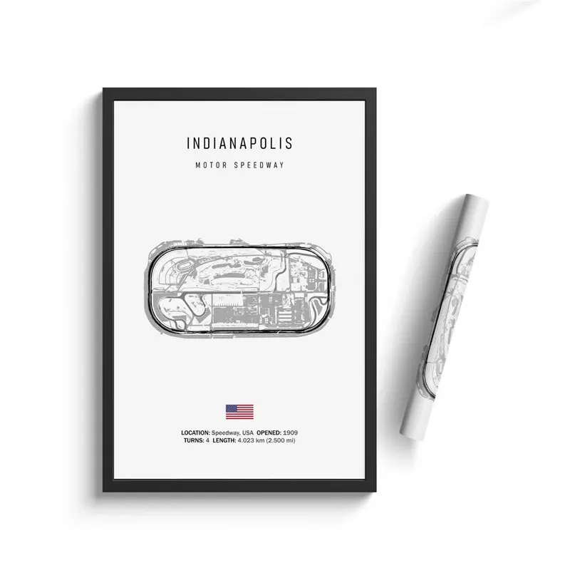 Poster - INDIANAPOLIS / MOTOR SPEEDWAY