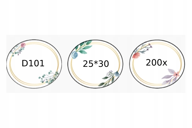 NIIMBOT Etiketten Stickers Voor Etiketten Stickers voor D101/B21/B3s 25 x 30mm / 200 stuks