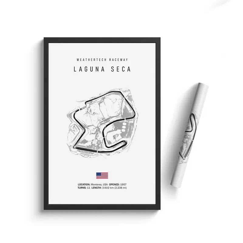 Poster - WEATHERTECH RACEWAY / LAGUNA SECA