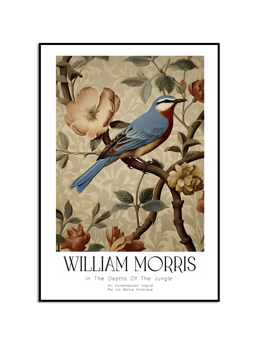 William Morris Jungle Poster