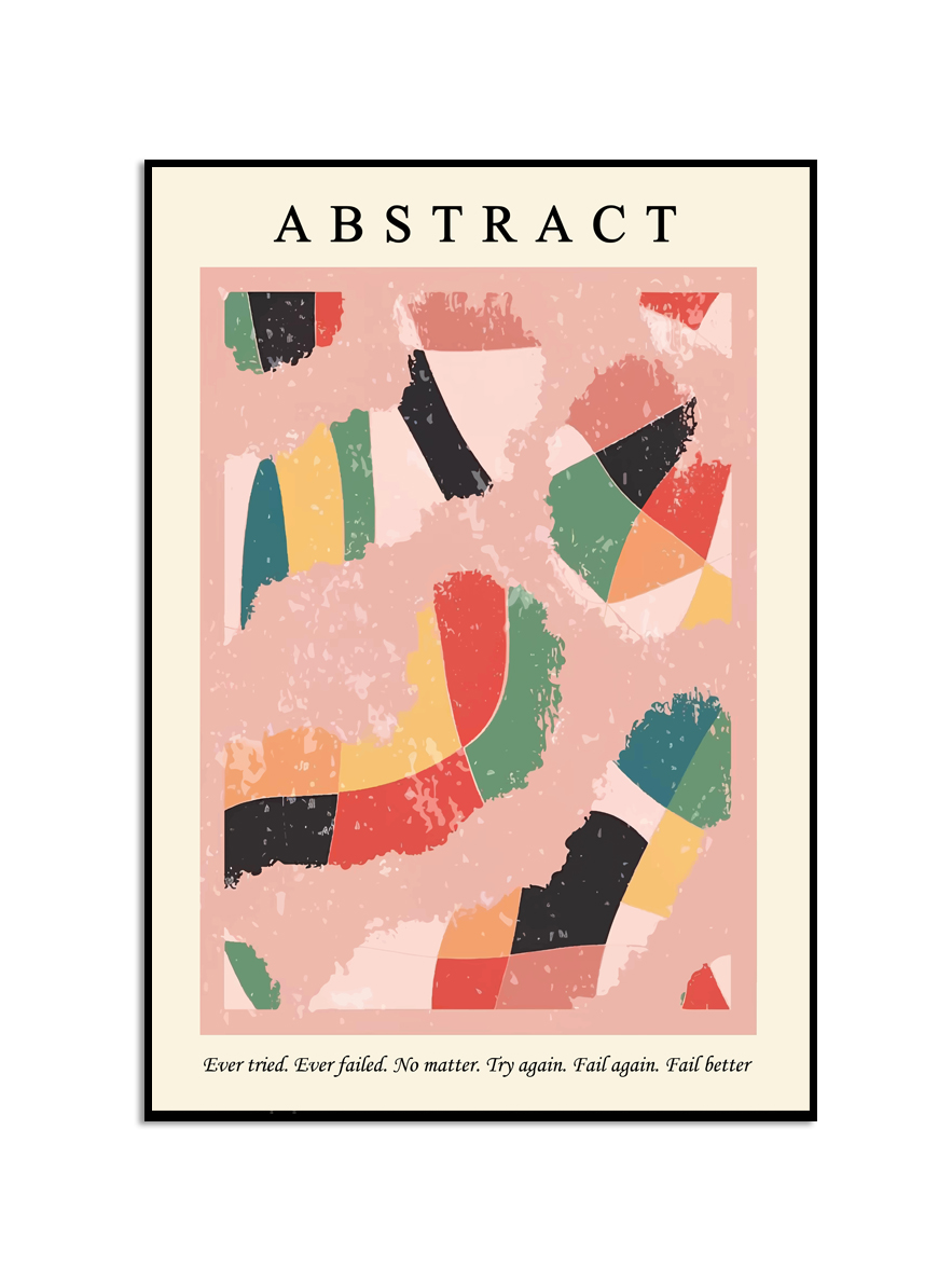 Abstracte Kunst Poster
