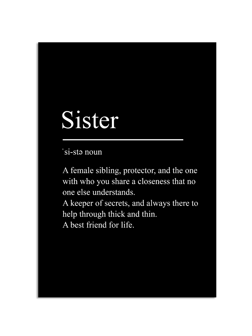 Poster - Sister