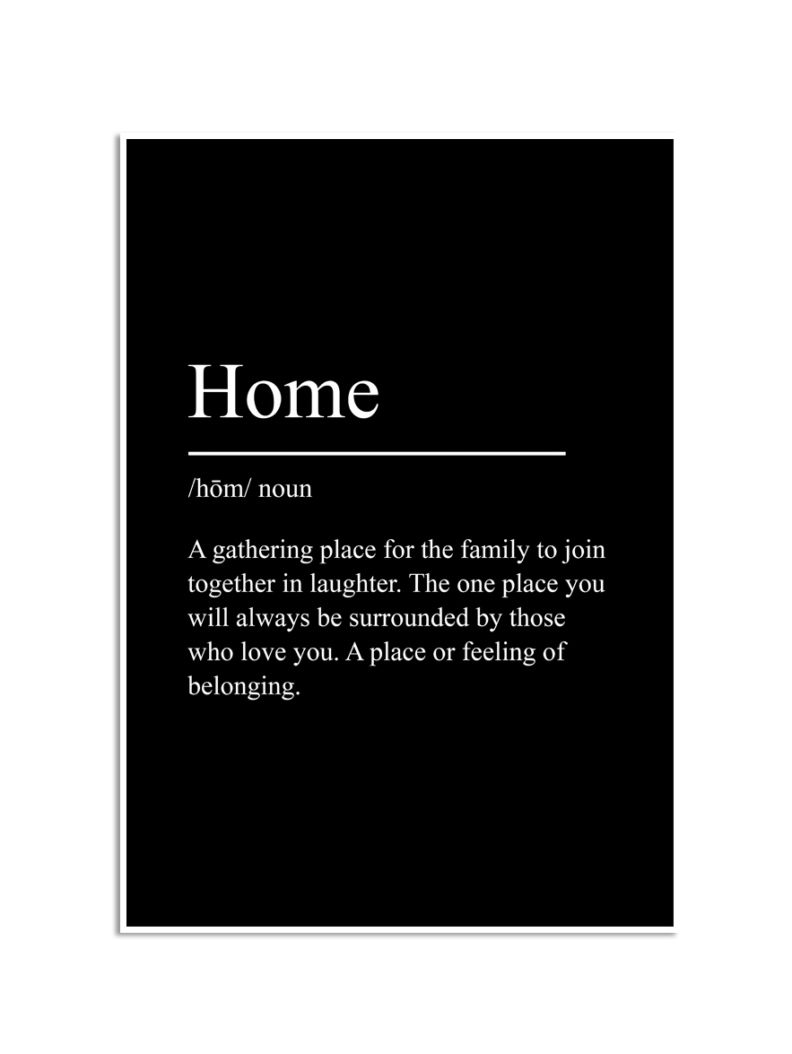 Poster - Home