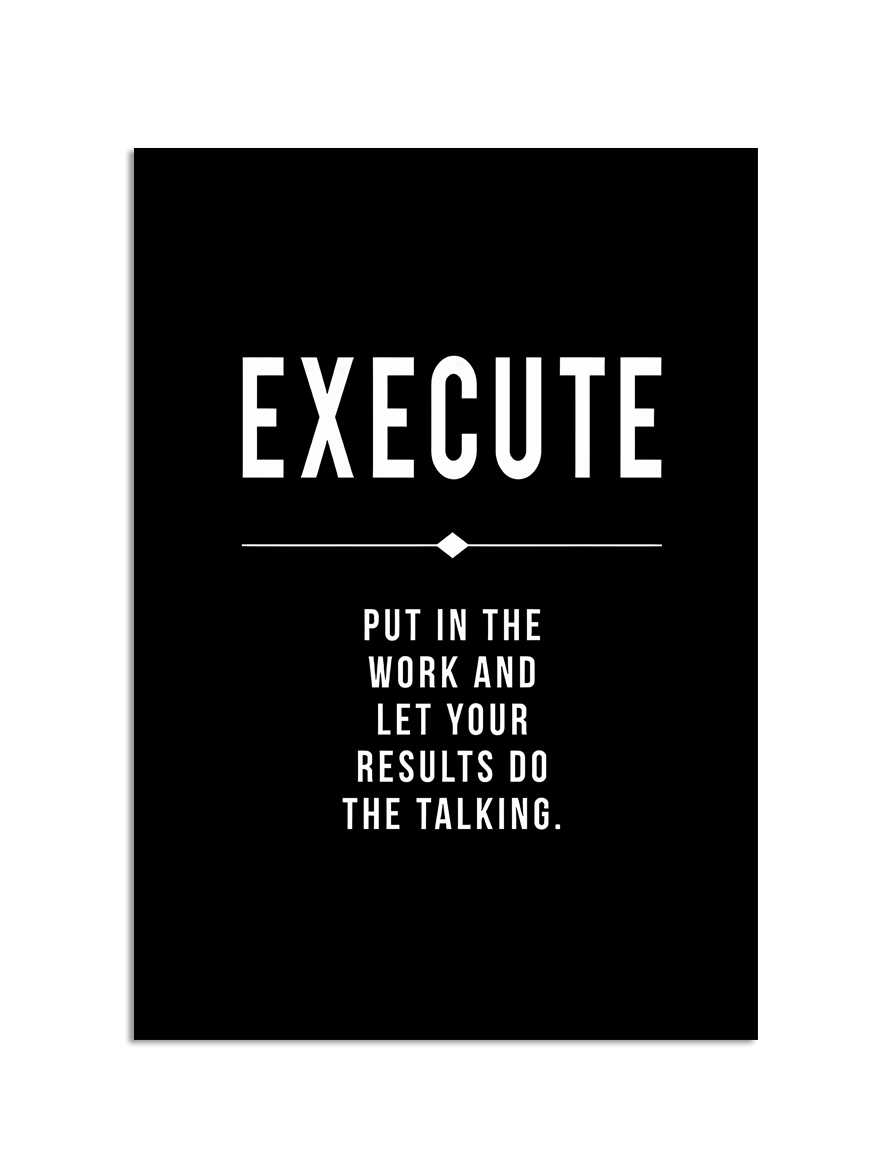 Poster - EXECUTE