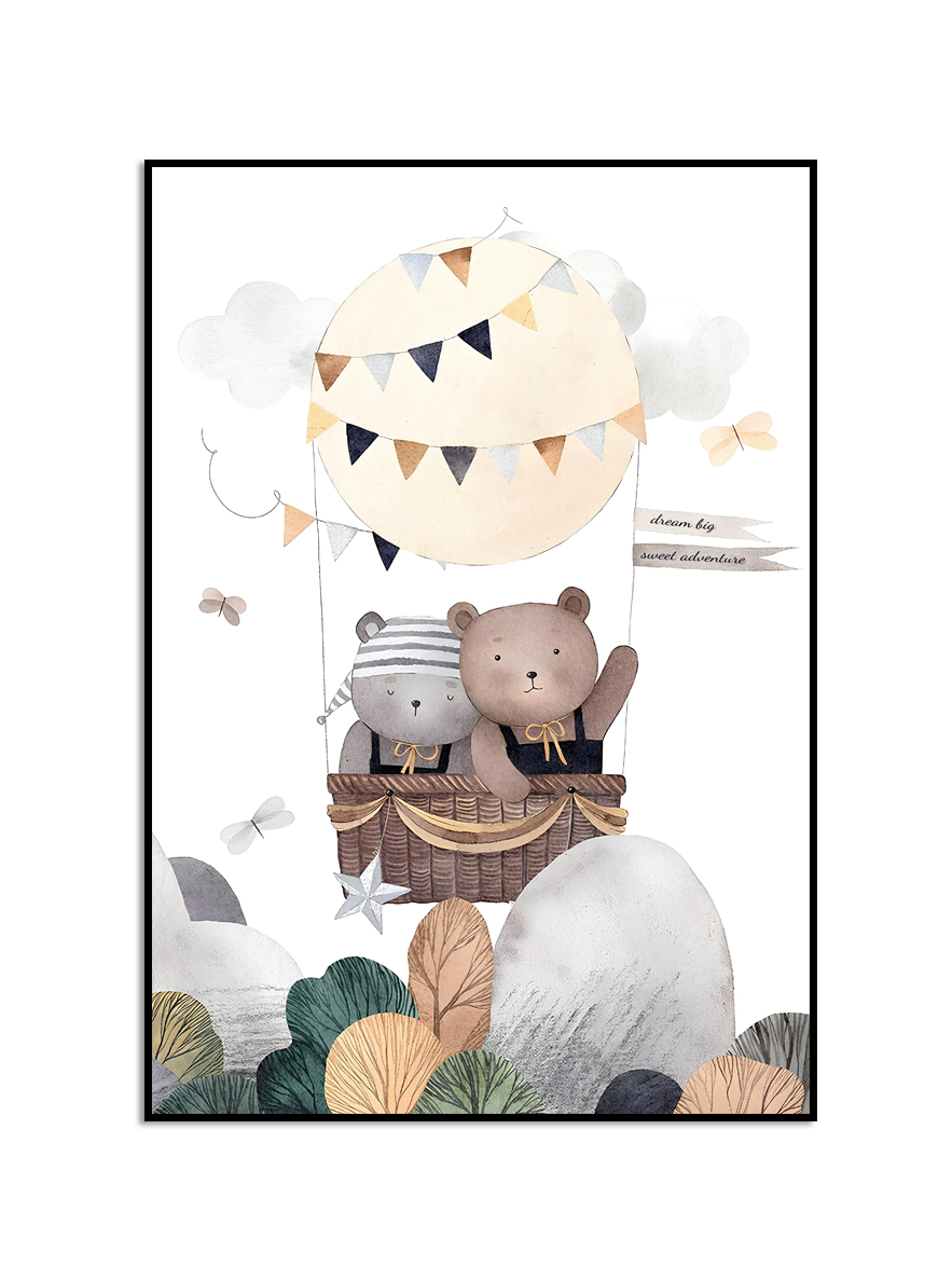 Beer Ballon Avontuur Poster