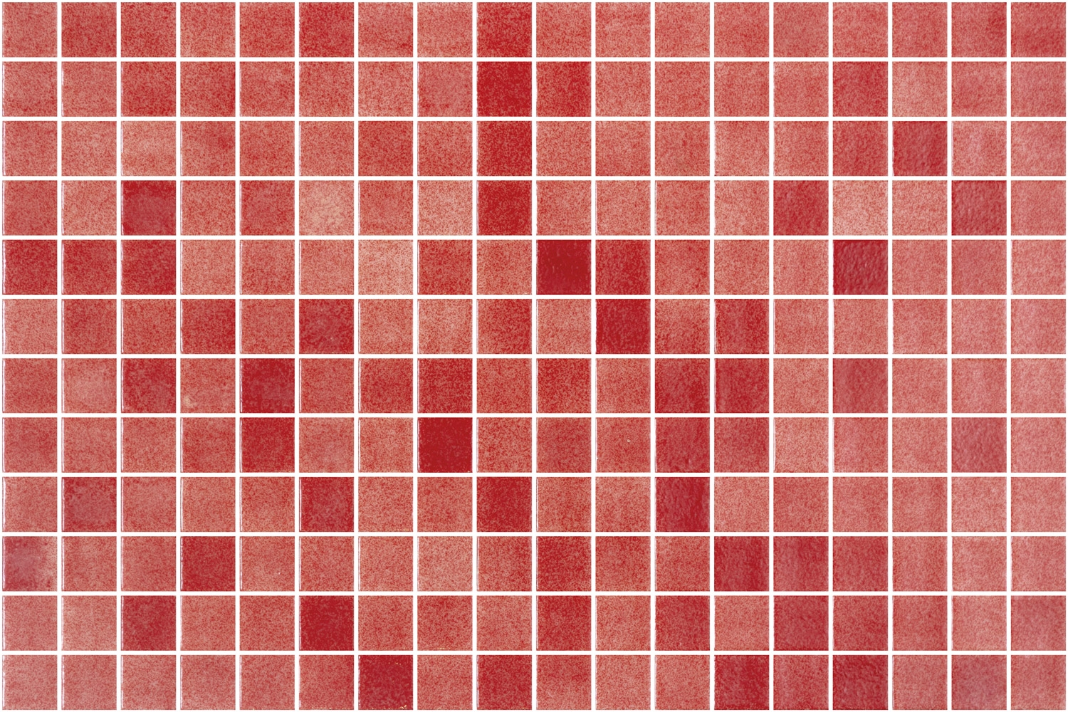 Tegels Sticker - Rood / Rechthoekig - 24 st