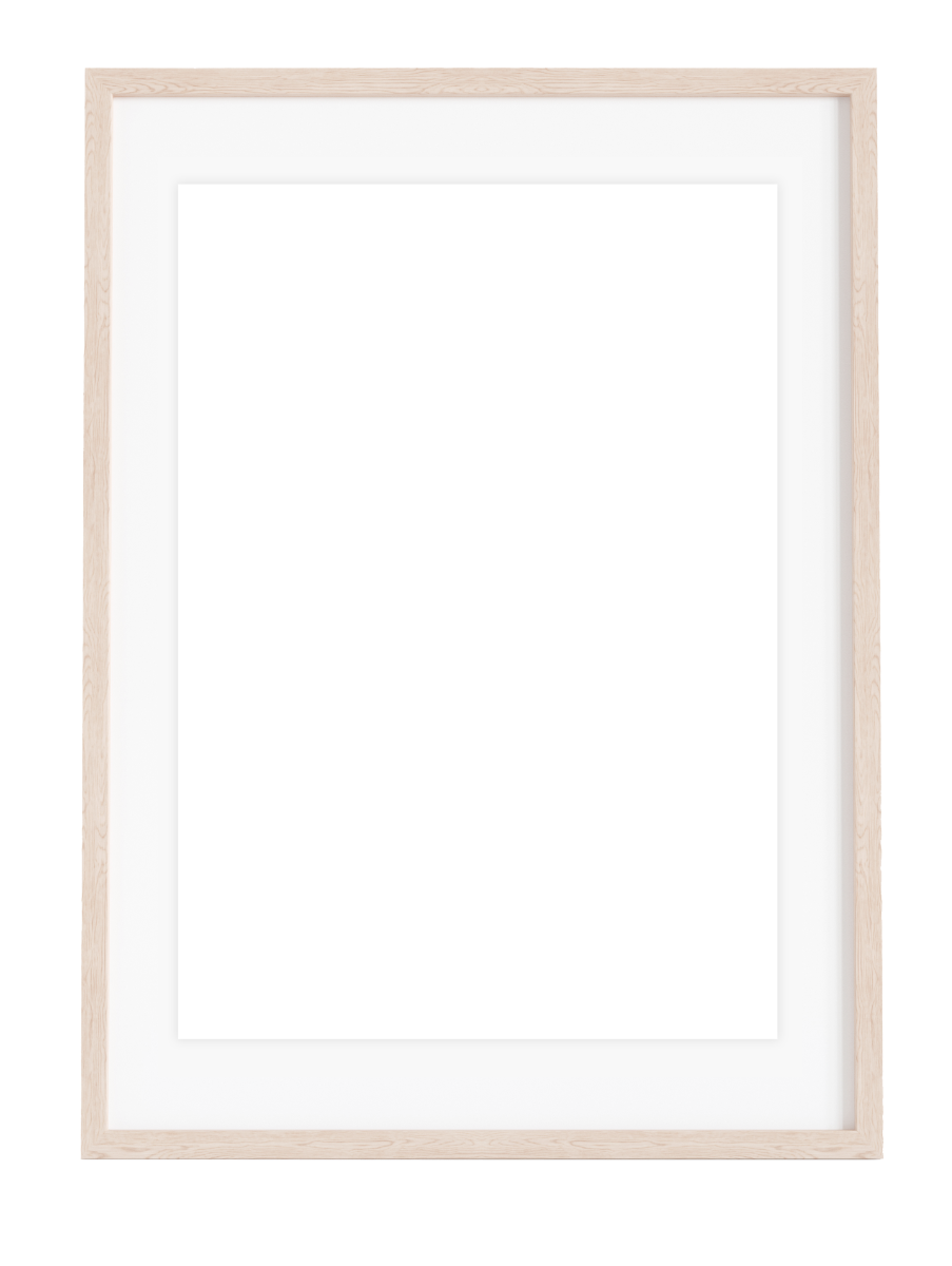 VANICEAI Frame-50x70-mit Passepartout