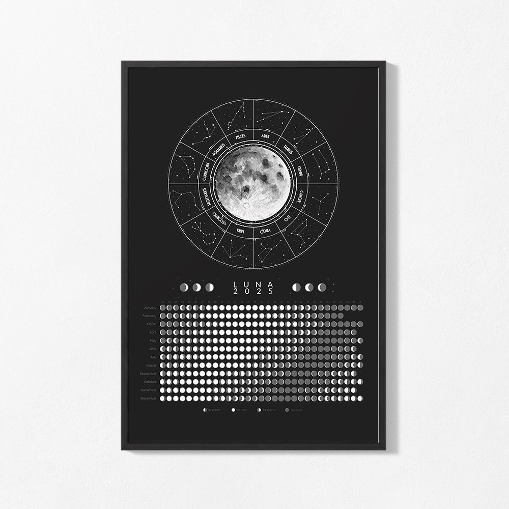 Poster - Luna Maanfase 2025